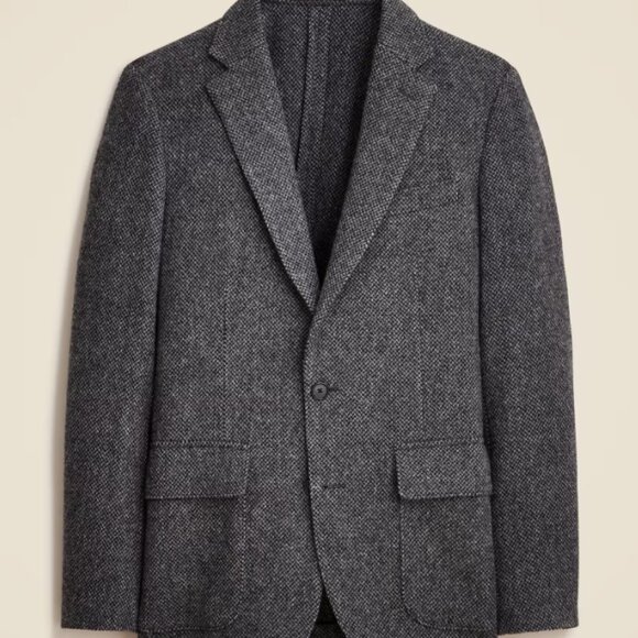 J. Crew NWT Ludlow Slim Fit English Merino Wool Twill Single Breasted Blazer - Picture 2 of 6